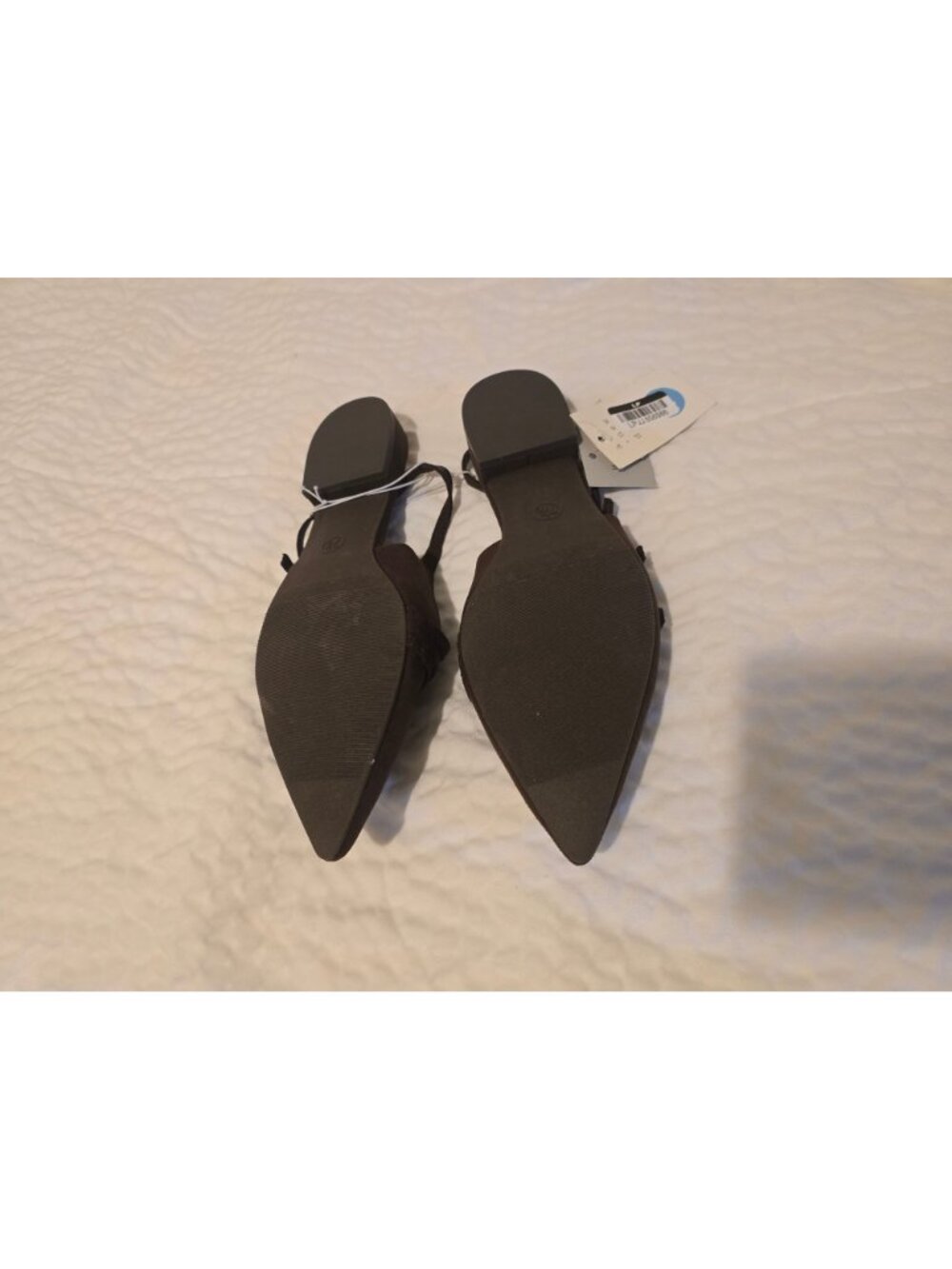 Women's Twiggy Multi Buckle Mini Heel Flats with Memory Foam Insole - a New Day™ - Picture 6 of 7